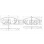 BS-1220 ZEKKERT Комплект гальмівних колодок дисковий гальм