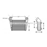 VNA4216 AVA QUALITY COOLING Интеркулер