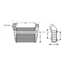VNA4216 AVA QUALITY COOLING Интеркулер