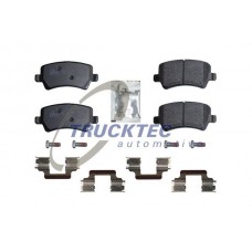 22.35.127 TRUCKTEC AUTOMOTIVE КомплеК т гальмівних колодок, дискове гальмо