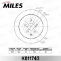 K011743 MILES Гальмівний диск