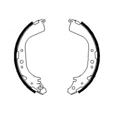 KBS-7432 KAVO PARTS Комплект гальмівних колодок