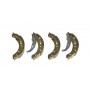 S 54 521 BREMBO Комплект гальмівних колодок