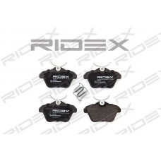 402B0165 RIDEX Комплект гальмівних колодок дисковий гальм
