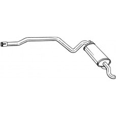287-199 BOSAL Глушник вихлопних газів кінцевий