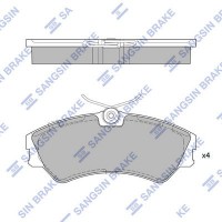 SP4053 Hi-Q Комплект гальмівних колодок дисковий гальм