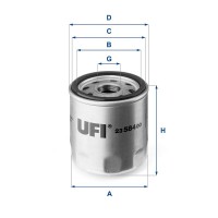 23.584.00 UFI Масляний фільтр