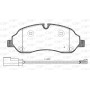BPA1602.02 OPEN PARTS Комплект гальмівних колодок дисковий гальм