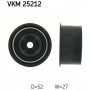 VKM 25212 SKF Паразитный / Ведущий ролик, Зубчастий ремінь