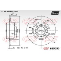855050 MAXTECH Гальмівний диск