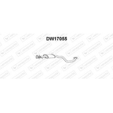 DW17055 VENEPORTE Середній глушник вихлопних газів