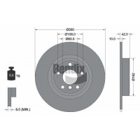 BDS1607HC BENDIX Braking Гальмівний диск