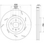 MDC3021RC MINTEX Гальмівний диск