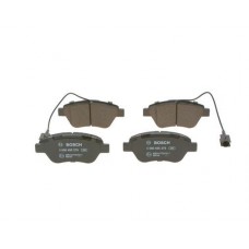 0 986 495 378 BOSCH Комплект гальмівних колодок дисковий гальм