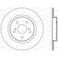 BDR2523.10 OPEN PARTS Гальмівний диск