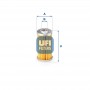 26.672.00 UFI Паливний фільтр