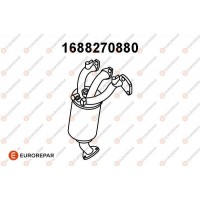 1688270880 EUROREPAR Каталізатор колектора