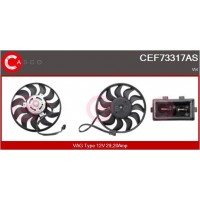 CEF73317AS CASCO Вентилятор охолодження двигуна