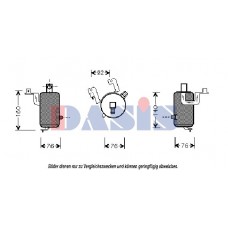 800374N AKS DASIS Осушувач кондиціонера