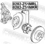 0282-Z51MRL FEBEST Ступиця колеса
