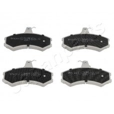 PA-0236AF JAPANPARTS Комплект гальмівних колодок дисковий гальм