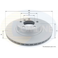 ADC1779V COMLINE Гальмівний диск