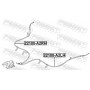 22100-A2LH FEBEST Тросик, cтояночный тормоз
