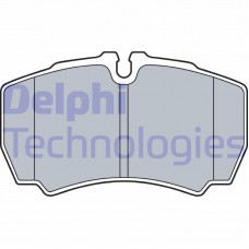 LP3573 DELPHI КомплеК т гальмівних колодок, дискове гальмо