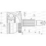 CVJ5788.10 OPEN PARTS Шарнирный комплект, Привідний вал