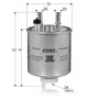 GS9022 TECNECO FILTERS Паливний фільтр