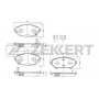 BS-1245 ZEKKERT Комплект гальмівних колодок дисковий гальм