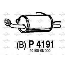 P4191 FENNO Глушник вихлопних газів кінцевий