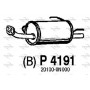 P4191 FENNO Глушник вихлопних газів кінцевий