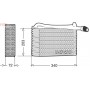 DEV02004 DENSO Випарник кондиціонера