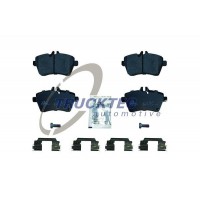 02.35.148 TRUCKTEC AUTOMOTIVE КомплеК т гальмівних колодок, дискове гальмо