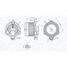 069412749010 MAGNETI MARELLI Вентилятор салону