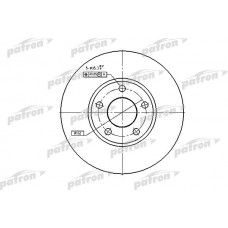 PBD2650 PATRON Гальмівний диск