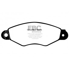 DP21136 EBC Brakes Комплект гальмівних колодок дисковий гальм