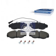 12.93109 DT Spare Parts Комплект гальмівних колодок дисковий гальм