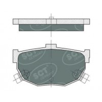 SP 386 PR SCT - MANNOL Комплект гальмівних колодок дисковий гальм