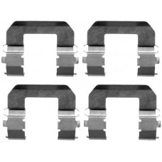 8DZ 355 203-091 HELLA Комплектуючі колодки дискового гальма