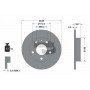 BDS1071 BENDIX Braking Гальмівний диск