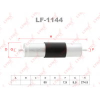 LF-1144 LYNXauto Паливний фільтр