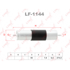 LF-1144 LYNXauto Паливний фільтр