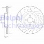 BG4789C DELPHI Гальмівний диск