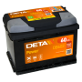 DB602 DETA Стартерна акумуляторна батарея