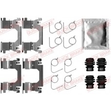 109-0053 QUICK BRAKE Комплектуючі колодки дискового гальма