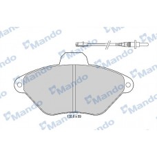 MBF015100 MANDO Комплект гальмівних колодок дисковий гальм