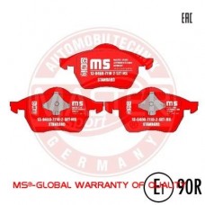 13046071102-SET-MS MASTER-SPORT GERMANY Комплект гальмівних колодок дисковий гальм