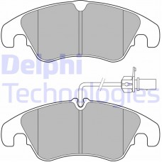 LP3152 DELPHI Комплект гальмівних колодок дисковий гальм